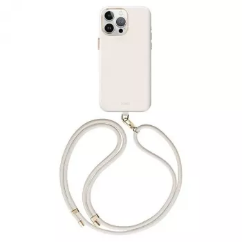 UNIQ Coehl -kotelo iPhone 15 Pro Max 6,7 tuumaan Magnetic Charging Ivory/Creme