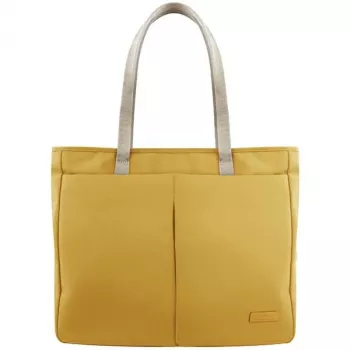 UNIQ Hava 16 tuuman kannettavan tietokoneen suojapussi Canary Yellow RPET
