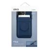 UNIQ Flixa magneettinen lompakkoteline MagSafe iPhone 12-15 -sarjalle, Marineblau