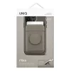 UNIQ Flixa magneettinen korttilompakko ja tuki Flint Grey MagSafe