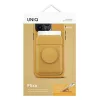 UNIQ Flixa magneettinen korttilompakko jalustalla Canary Yellow MagSafe
