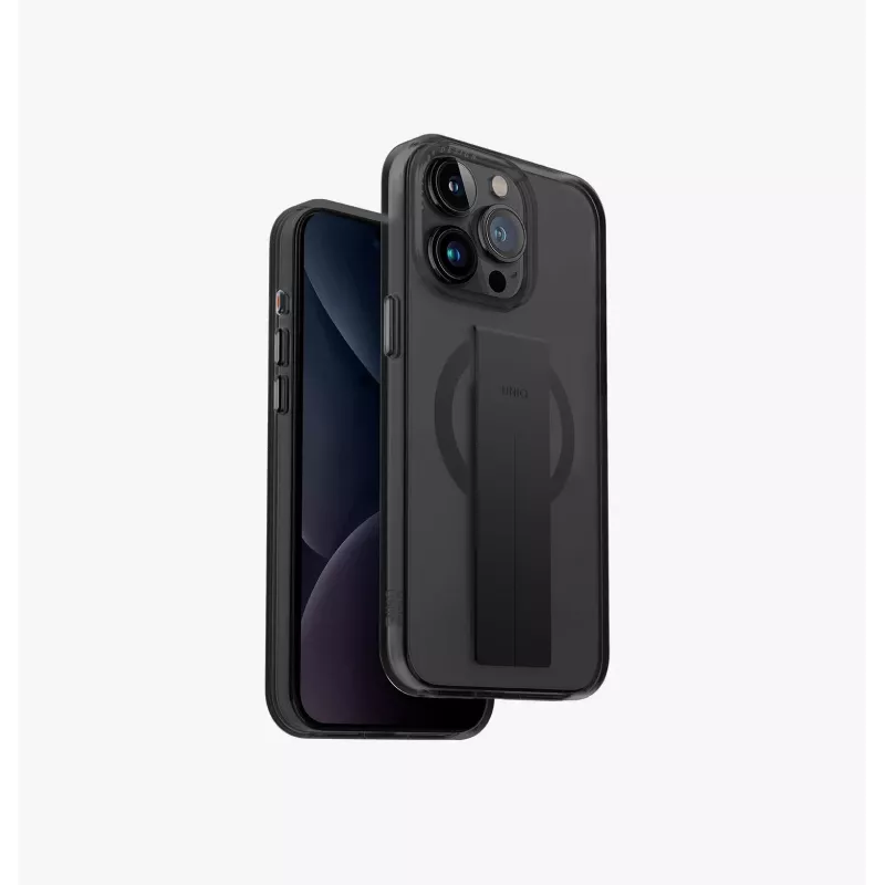 UNIQ Heldro Mag iPhone 15 Pro Max 6,7 tuumaan Magclick -latauskotelo Lucent Clear