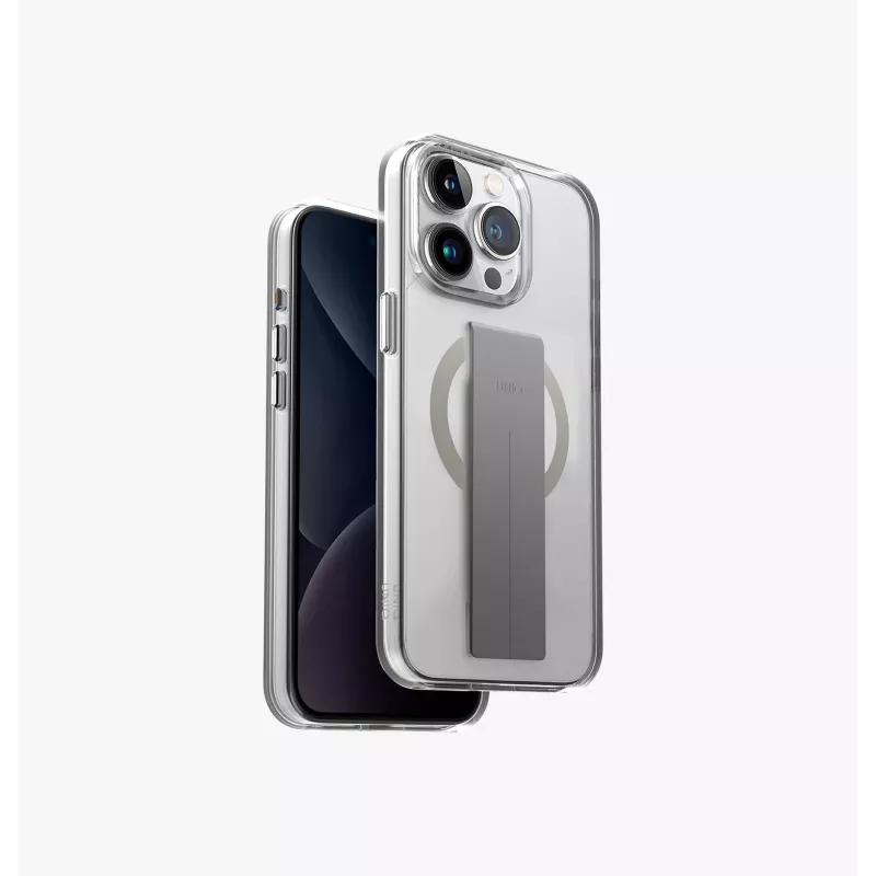 UNIQ Heldro Mag -kotelo iPhone 15 Pro Max 6,7 tuumaan MagClick-lataus Ultramarin Tiefblau