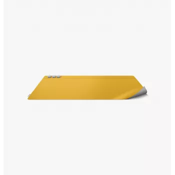 UNIQ Hagen kaksipuolinen magneettinen pöytämatto Canary Yellow / Chalk Grey