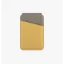 UNIQ Lyden DS magneettinen lompakko RFID-puhelinteline Canary Yellow / Flint Grey