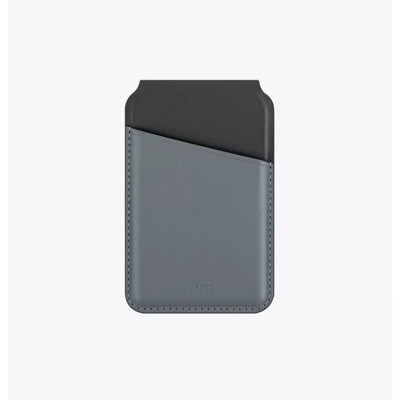 UNIQ Lyden DS magneettinen lompakko RFID-puhelinteline Canary Yellow / Flint Grey