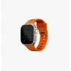 UNIQ Stride Apple Watch -ranneke 42/44/45/49mm FKM-kumi Kreidegrau