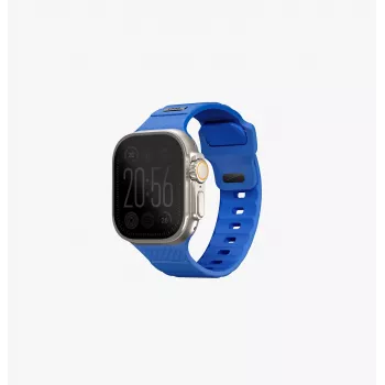 UNIQ Stride Apple Watch -ranneke 42/44/45/49 mm FKM-kumi kobolttisininen