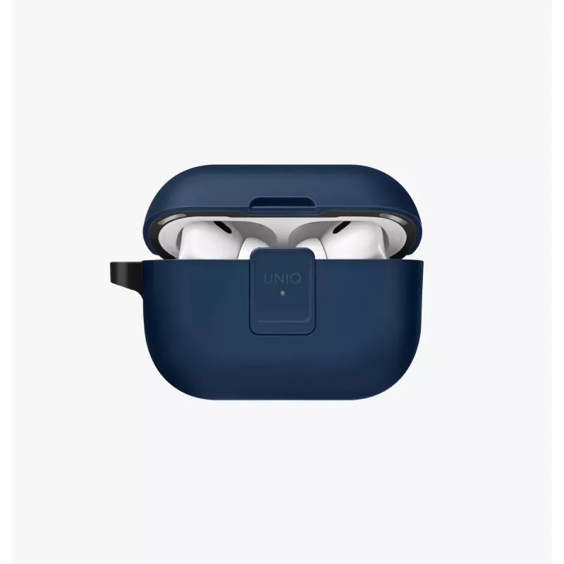 UNIQ Clyde Lock -kotelo AirPods Pro 2 (2022/2023) - hiili/tummanharmaa