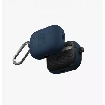 UNIQ Clyde Lock -kotelo AirPods Pro 2 (2022/2023) - kuninkaansininen/tummanharmaa