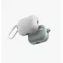 UNIQ Clyde Lock -kotelo AirPods Pro 2 (2022/2023) - kyyhkynvalkoinen/soft mint