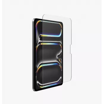 UNIQ Optix Clear karkaistu lasinen näytönsuoja iPad Pro 13 M4 2024 / M5 2025 asennustelineellä