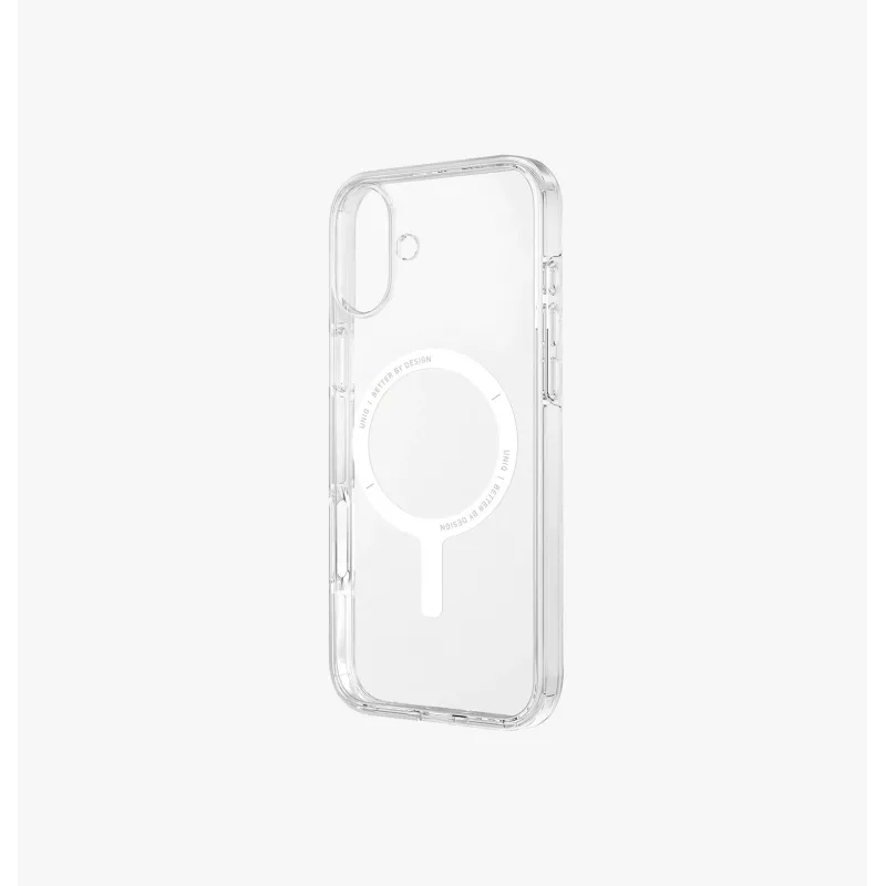 UNIQ Clario -kotelo iPhone 16 Plus 6,7 inch MagClick-lataus lucent clear