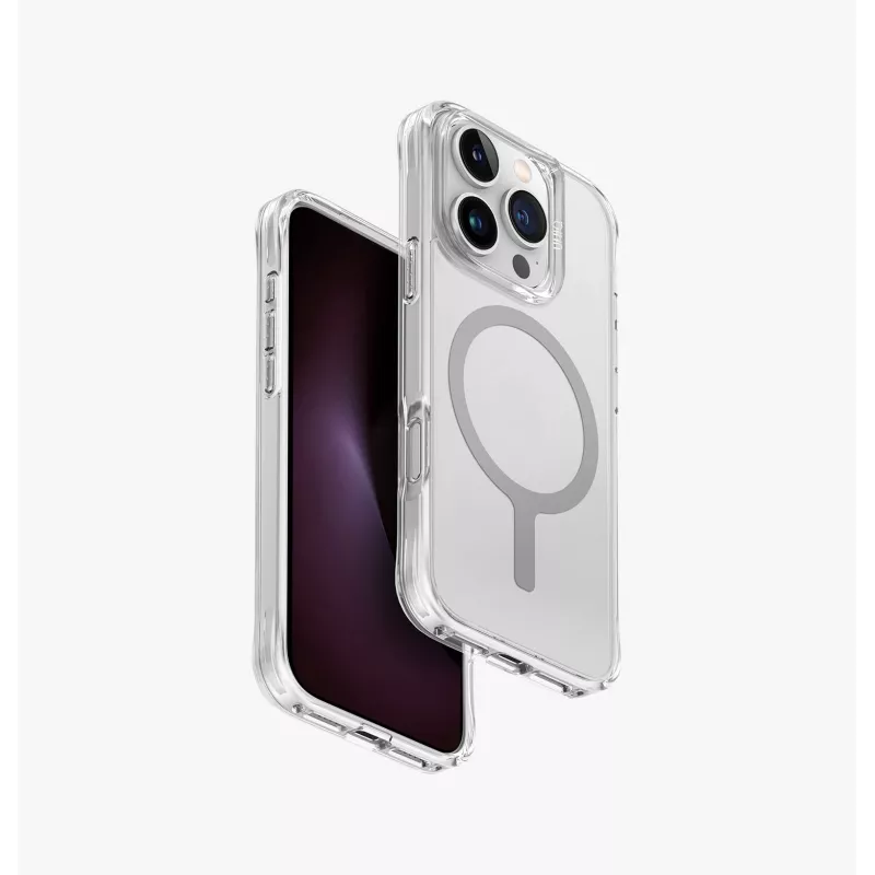 UNIQ LifePro Xtreme MagClick -kotelo iPhone 16 Pro 6,3 inch rauchgrau