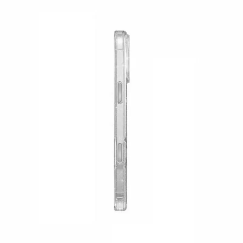 UNIQ Coehl Lumino -kotelo iPhone 16 6,1 inch magneettinen lataus kimaltava hopea