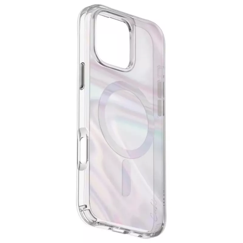 UNIQ Coehl Savon -kotelo iPhone 16 6,1 inch magneettinen lataus Bubble Prism