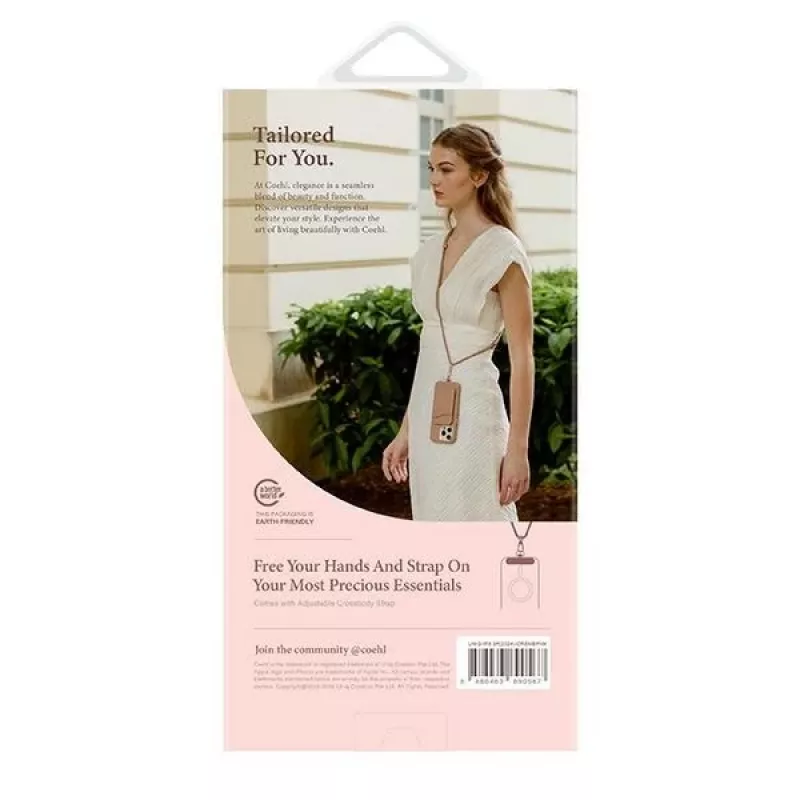UNIQ Coehl Creme -kotelo iPhone 16 Pro 6,3 inch magneettisella latauksella, balettipinkki