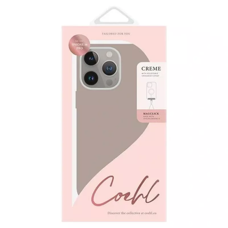 UNIQ Coehl Creme -kotelo iPhone 16 Pro 6,3
