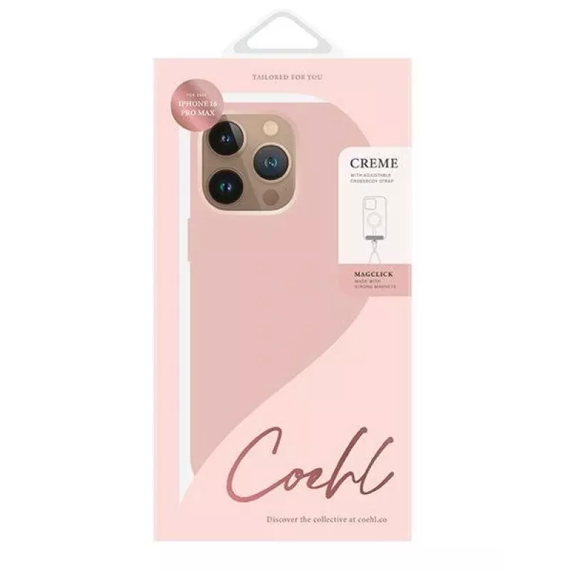 UNIQ Coehl Creme -kotelo iPhone 16 Pro Max 6,9