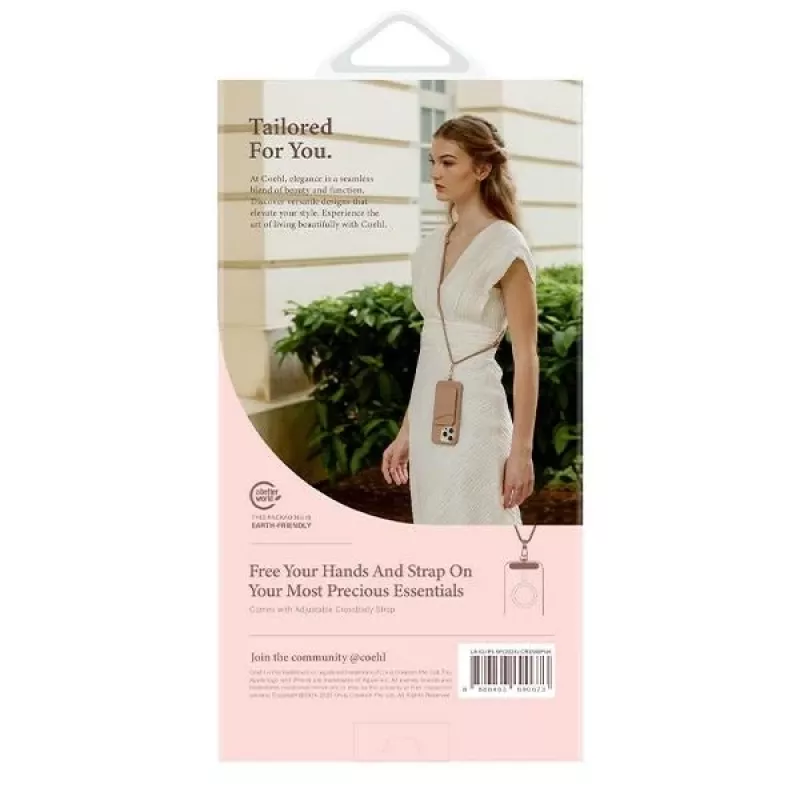 UNIQ Coehl Creme -kotelo iPhone 16 Pro Max 6,9