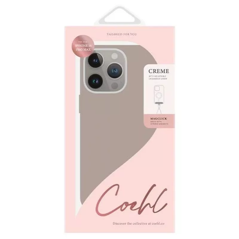 UNIQ Coehl Creme magneettinen kotelo iPhone 16 Pro Max 6,9