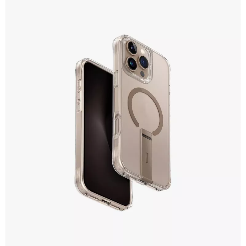 UNIQ Eleva Vertica-telineellä -kotelo iPhone 16 Pro Max 6,9