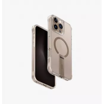 UNIQ Eleva -suojakotelo Vertica-telineellä iPhone 16 Pro Max 6,9