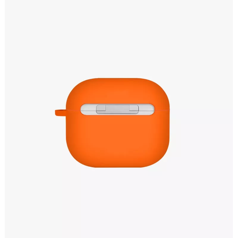 UNIQ Nexo -kotelo AirPods 4 korvakoukuilla silikoni musta
