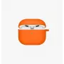 UNIQ Nexo -kotelo AirPods 4 korvakoukuilla silikoni Volt Orange