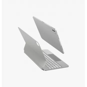 UNIQ Venno Pro magneettinen älynäppäimistökotelo iPad Air 11 M2 2024 / M3 2025 / M4 2026, iPad Air 10.9 (2022/2020), iPad Pro 11 (2022/2021) - musta