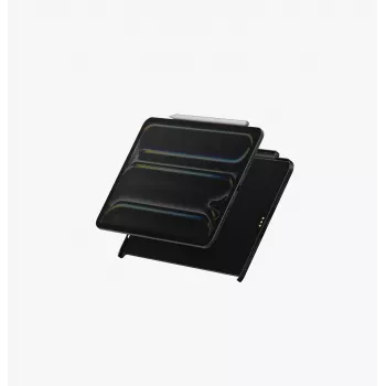 UNIQ Axel Folio -kotelo iPad Air 11 M2 2024 / M3 2025 / M4 2026 / iPad Air 10.9 (2022/2020) / iPad Pro 11 (2022/2021) - Black Ebony
