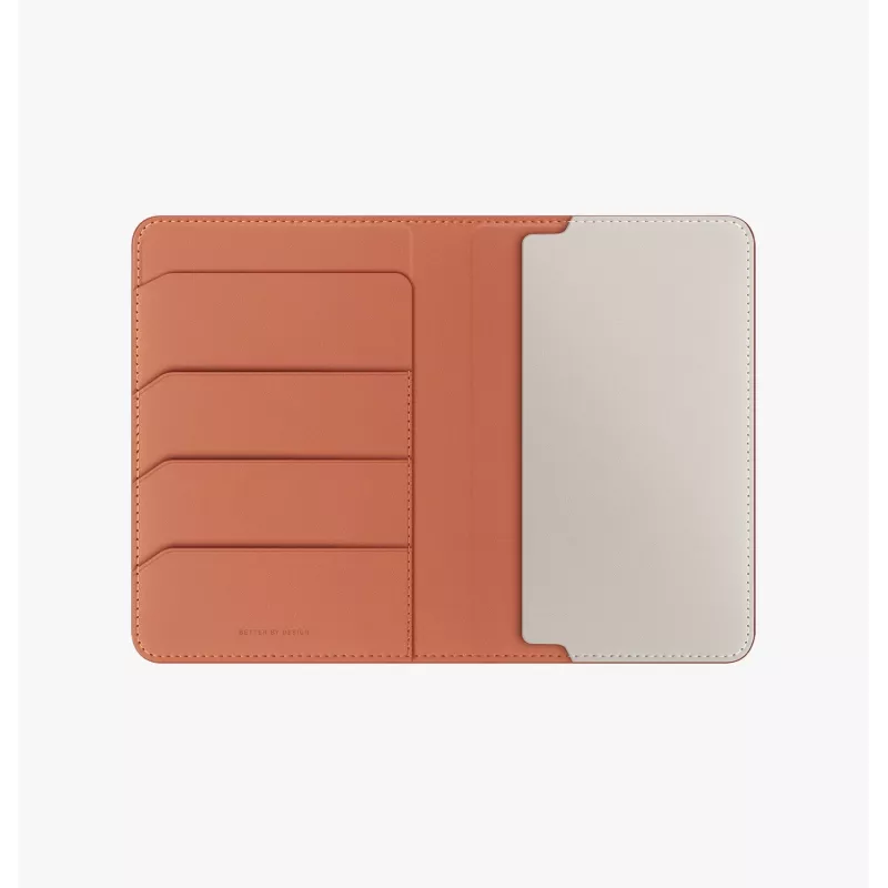 UNIQ Belmont RFID-passintasku, Green & Ivory