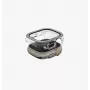 UNIQ Voute -kotelo Apple Watch Ultra 49 mm karkaistulla lasisuojalla, hopea