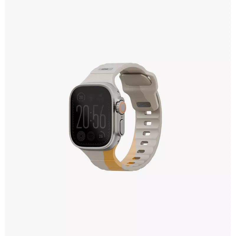 UNIQ Stride De kumiranneke Apple Watch 49/46/45/44 mm, Charcoal