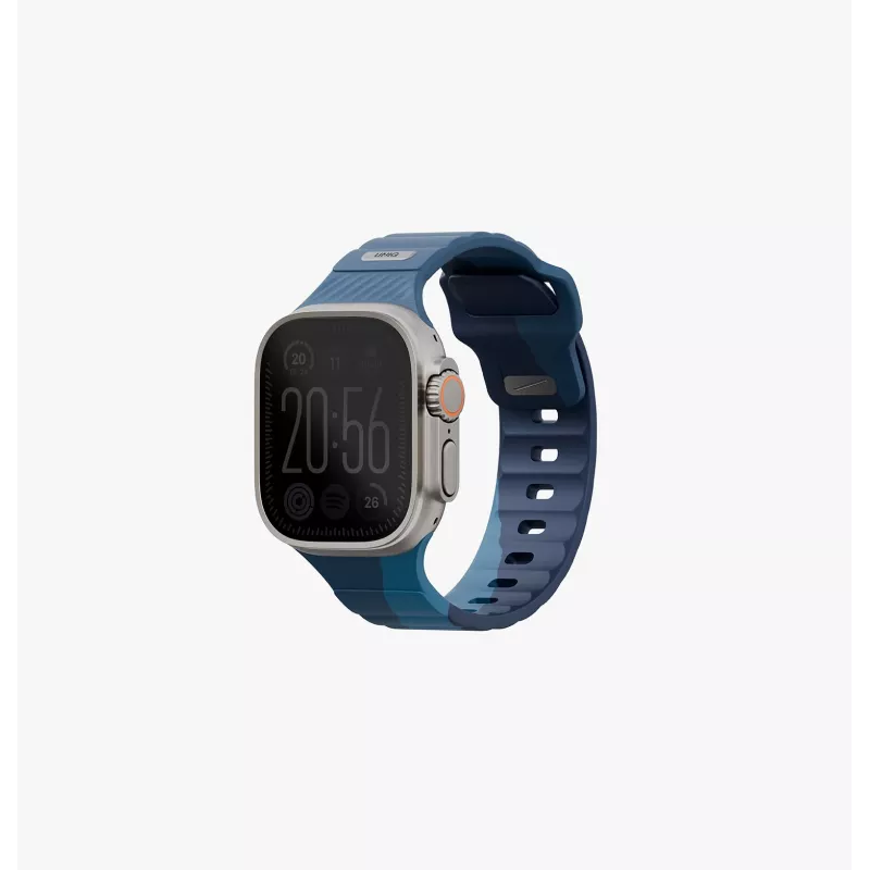 UNIQ Stride De kumiranneke Apple Watch 49/46/45/44 mm, Charcoal