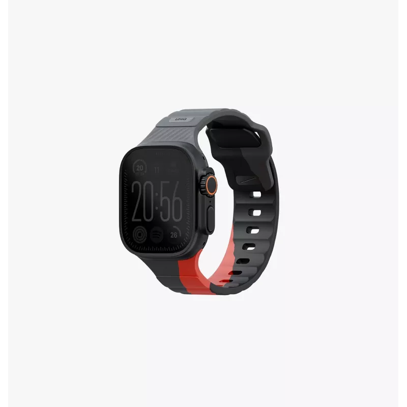 UNIQ Stride De kumiranneke Apple Watch 49/46/45/44 mm, Storm