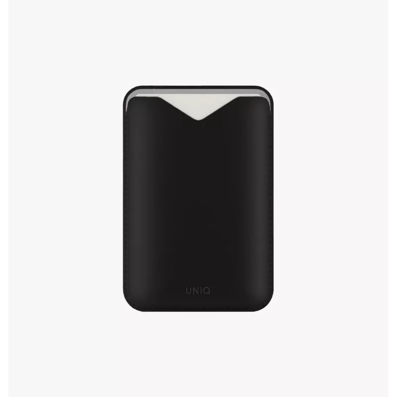 UNIQ Lyden Evo Magnetic Wallet Stand puhelimelle - keltainen