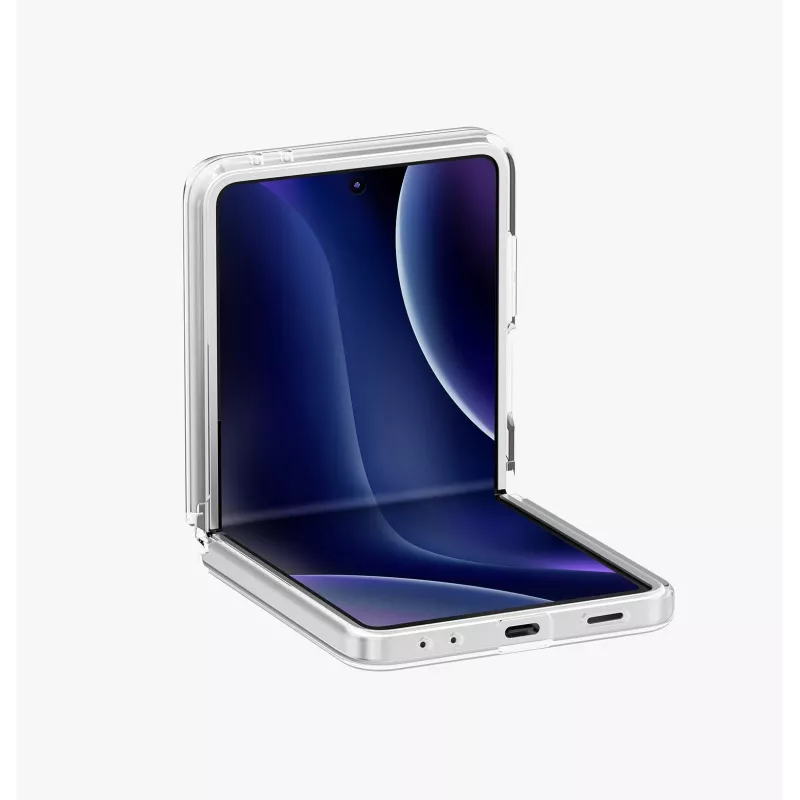 UNIQ LifePro Xtreme Case Samsung Galaxy Z Flip7, Magclick Charging, läpinäkyvä