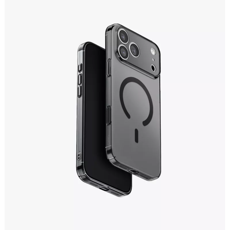 UNIQ Airsuit Case iPhone 17 Pro Max Magclick Charging, läpinäkyvä