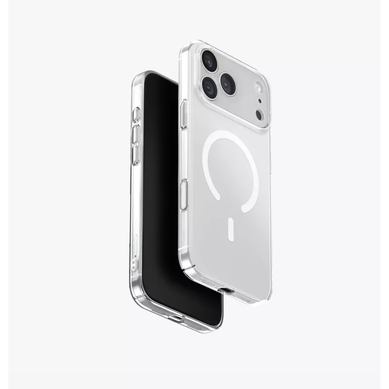 UNIQ Airsuit Case iPhone 17 Pro Max MagClick Charging musta