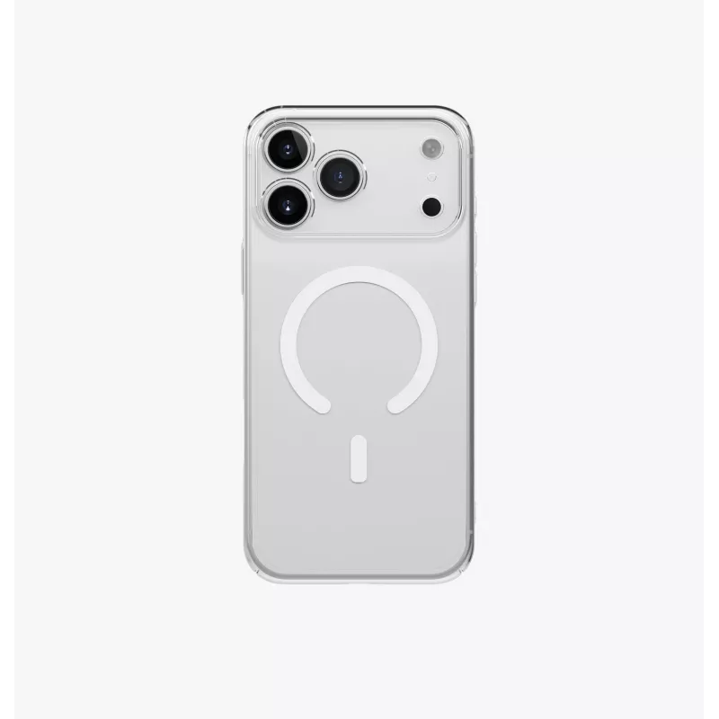 UNIQ Airsuit Case iPhone 17 Pro Max MagClick Charging musta