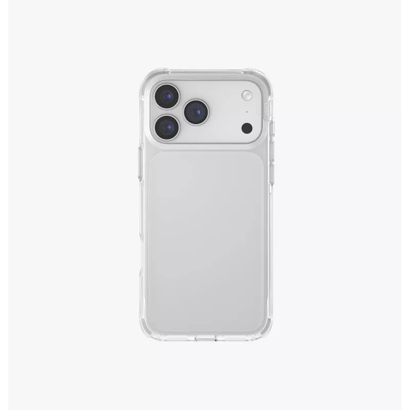 UNIQ Lifepro Xtreme -suojakuori laitteelle iPhone 17 Pro Max, läpinäkyvä
