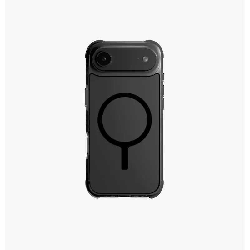 UNIQ Combat -suojakuori laitteelle iPhone Air, MagClick-lataus, musta