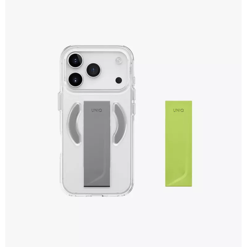 UNIQ Heldro Air MagClick latauskuori laitteelle iPhone 17 Pro, oranssi