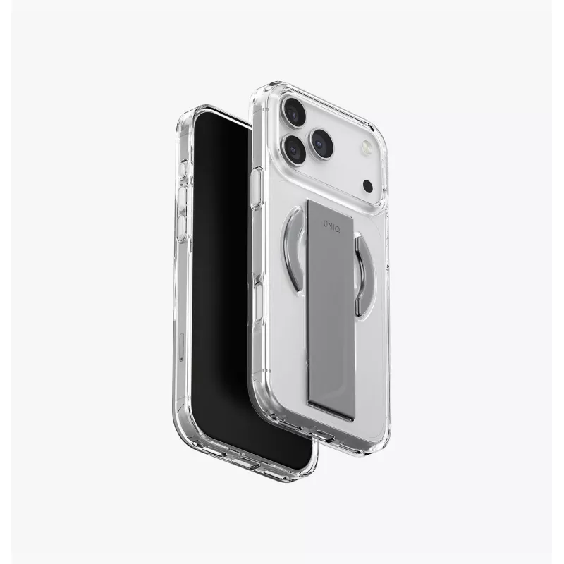 UNIQ Heldro Air Case iPhone 17 Pro Max MagClick-lataus oranssi
