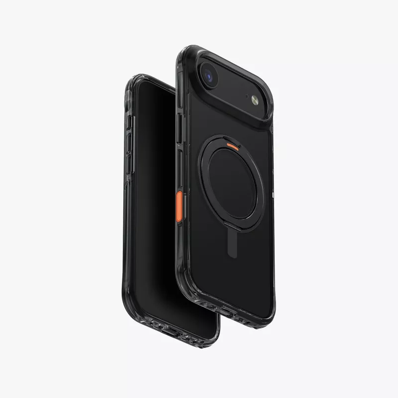 UNIQ Swivix -kotelo iPhone Air -puhelimelle, 360° kääntyvä tukijalka, kulta