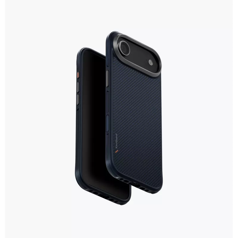 UNIQ Keva -kotelo iPhone Air -puhelimelle, MagClick-lataus, musta