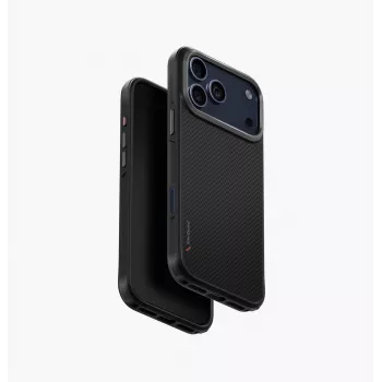 UNIQ Keva Case iPhone 17 Pro Max MagClick Charging musta