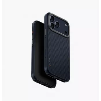 UNIQ Keva Case iPhone 17 Pro Max MagClick Charging musta