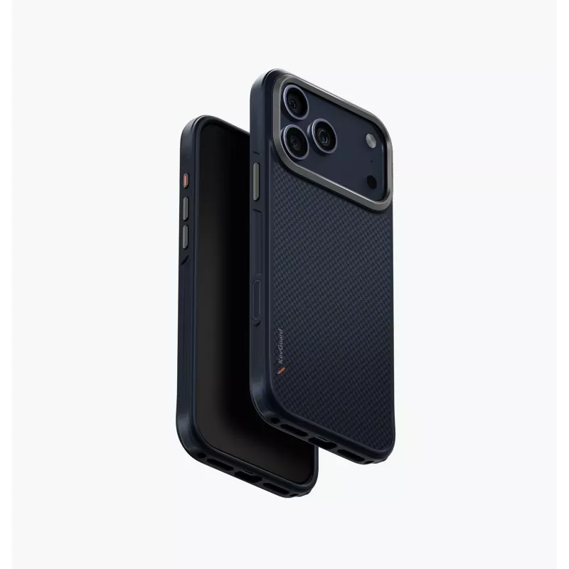 UNIQ Keva Case iPhone 17 Pro Max MagClick Charging musta